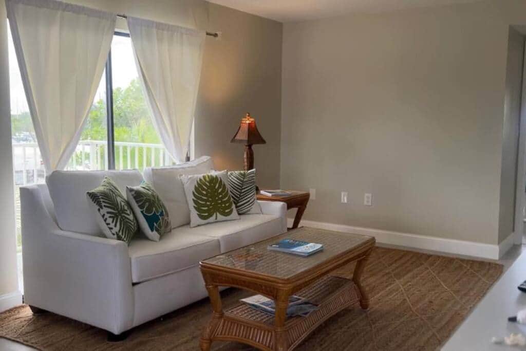 Living Room with sleeper sofa