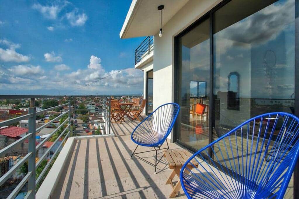 Living Room Terrace - Kitchen Terrace.