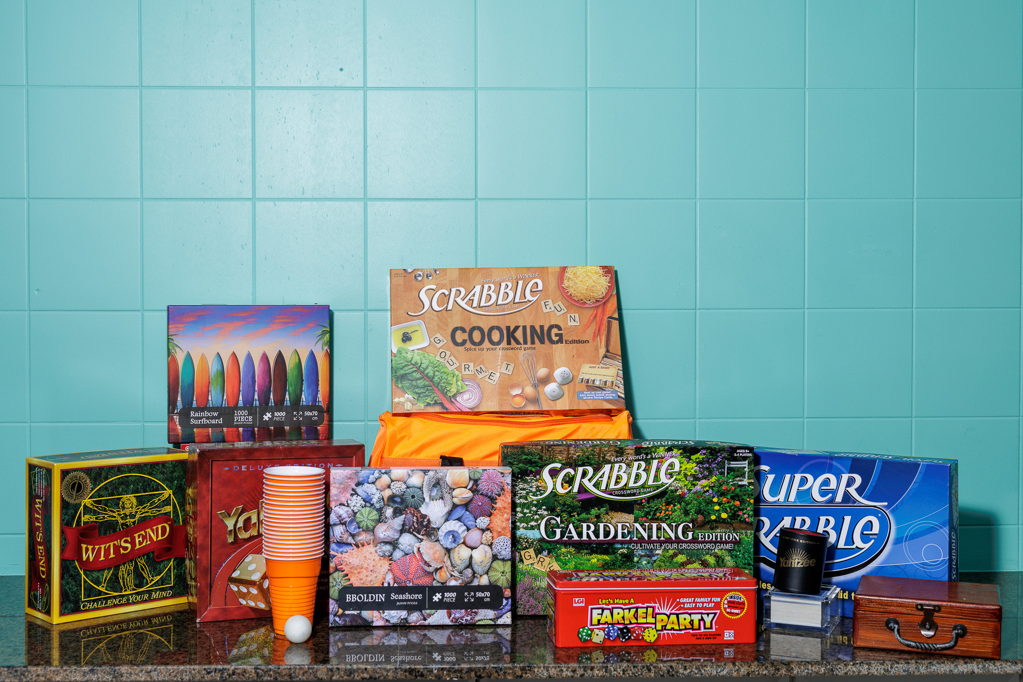A fun-filled space with games for hours of entertainment.