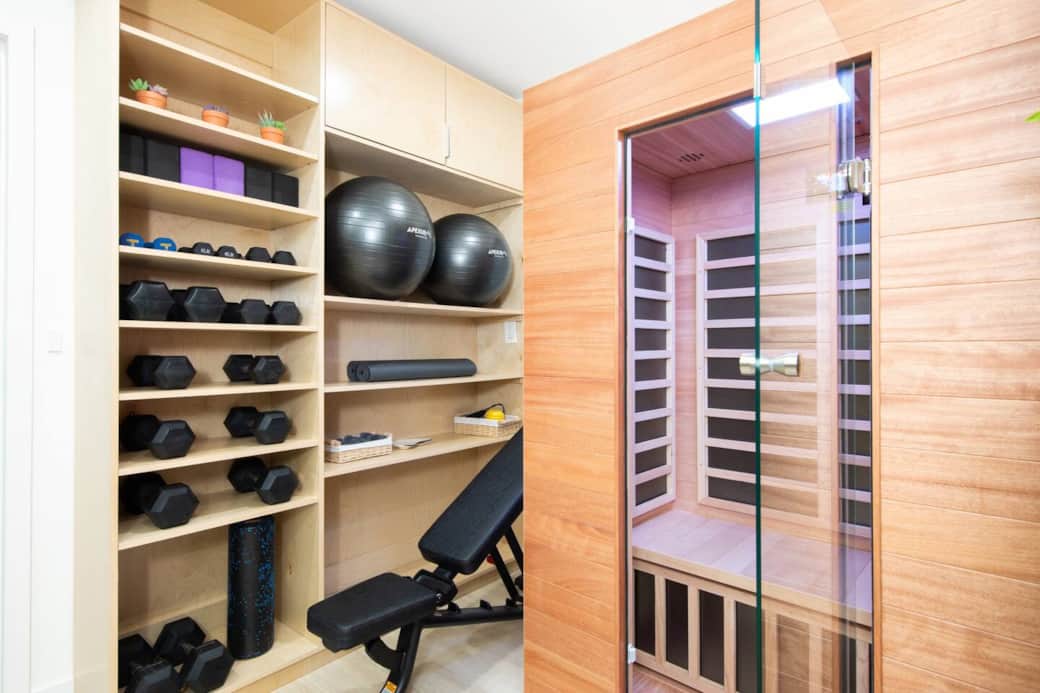 Ultimate Wellness escape with with a full gym and infrared sauna for 2 people Ultimate Wellness escape with with a full gym and infrared sauna for 2 people