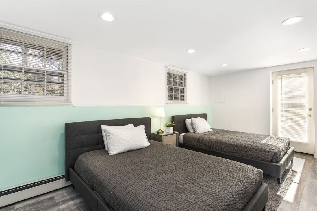 Two double beds