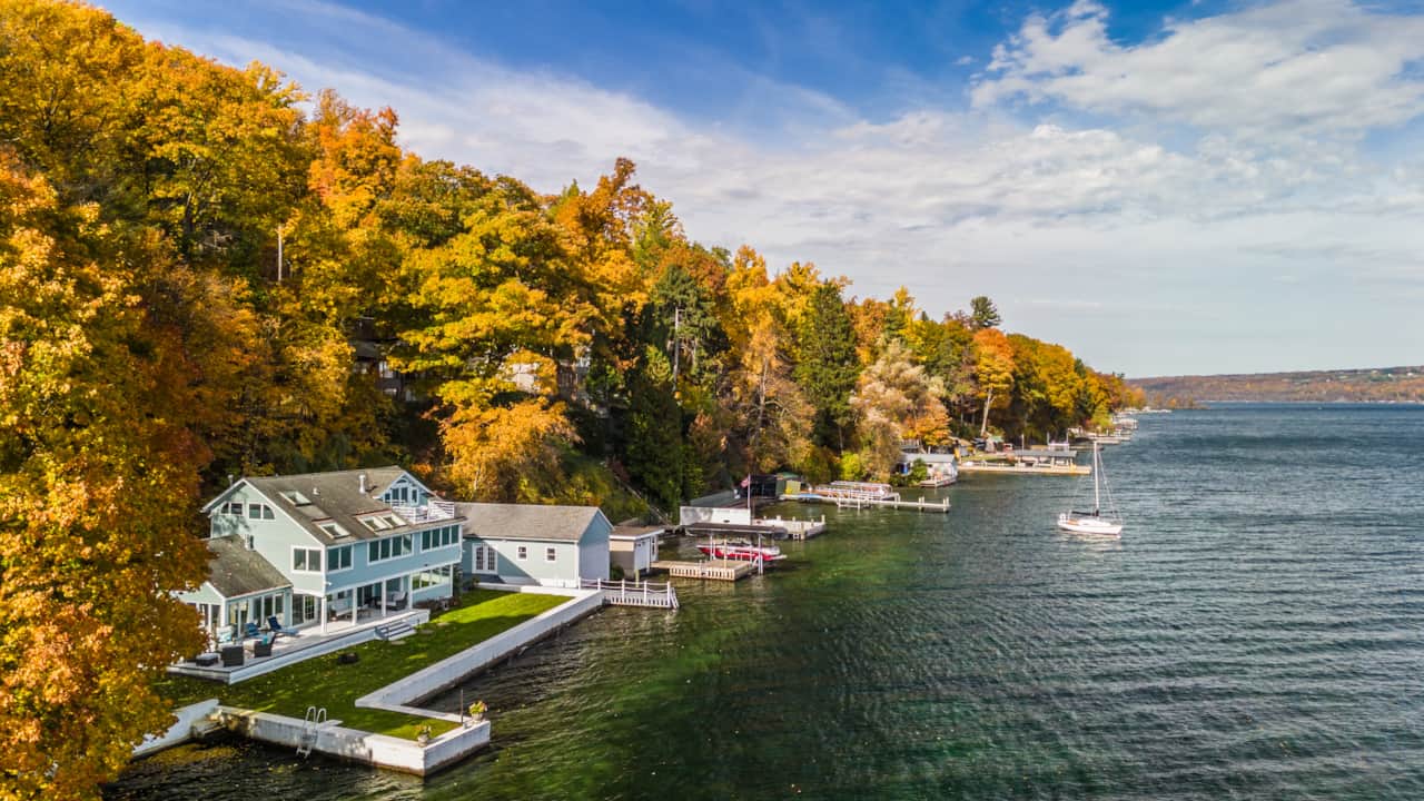 West side of Cayuga Lake