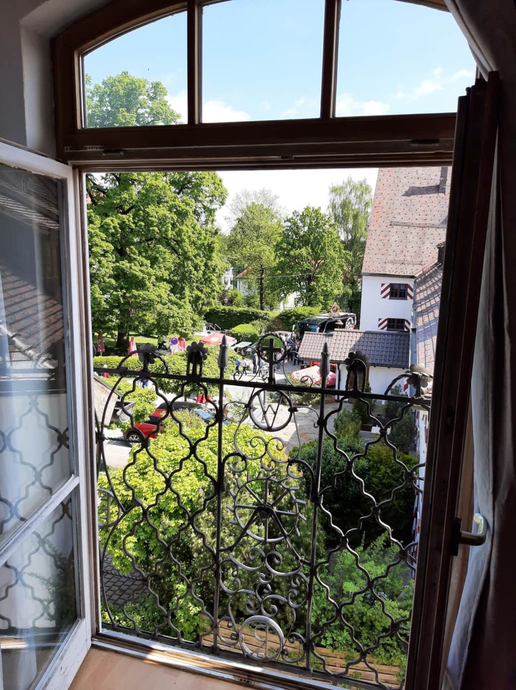 Aussicht vom Zimmer 1