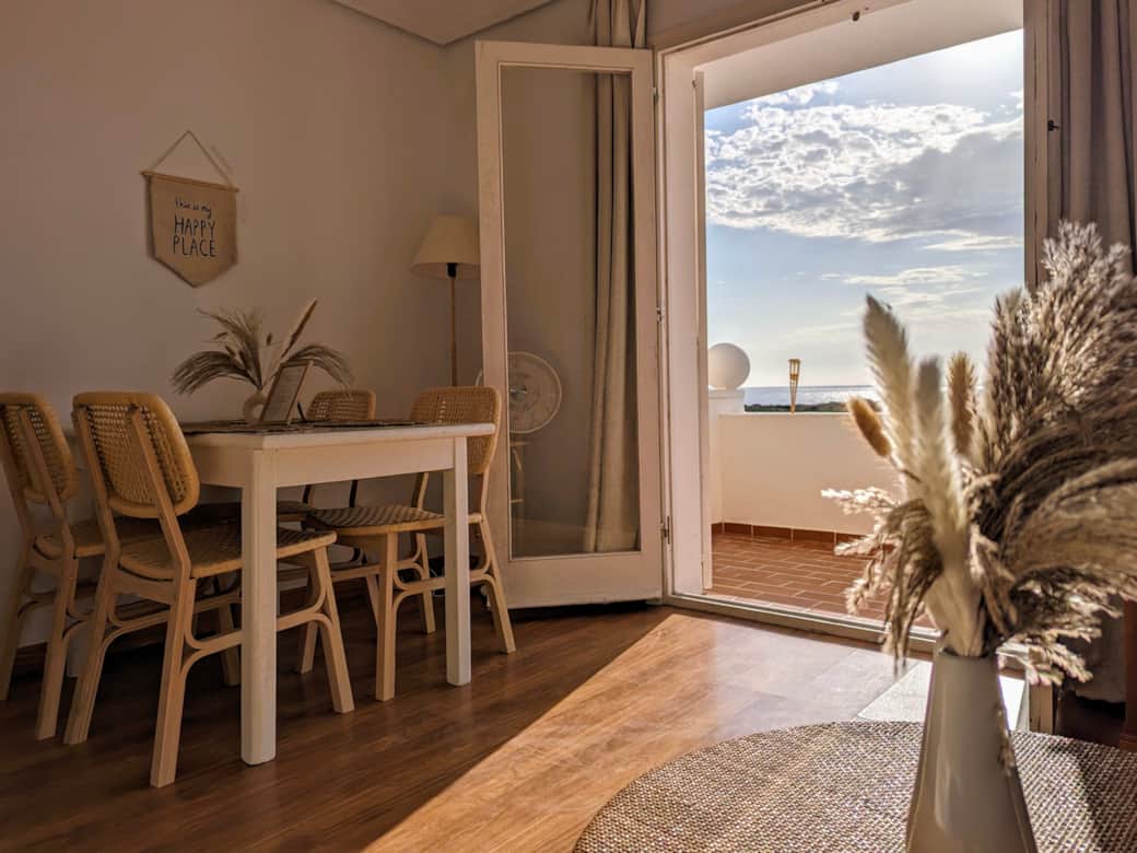 Salón con terraza