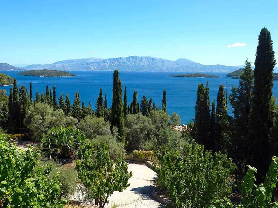 Villa Evgenia vue sur la baie