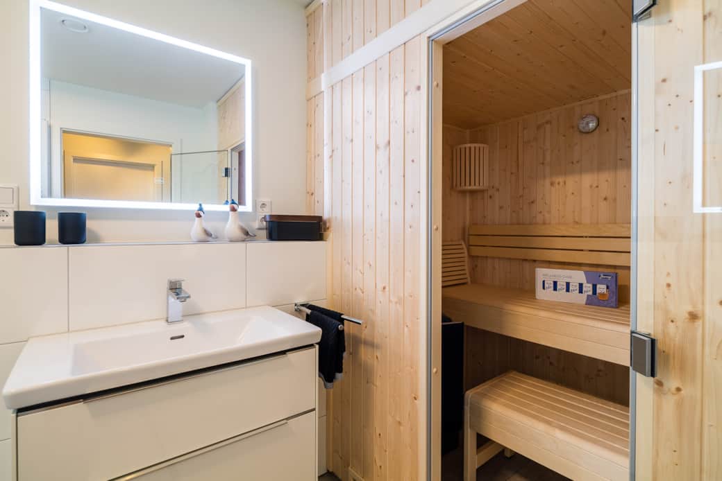 Sauna im Bad
