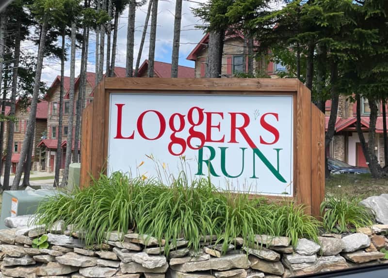 Elevation Vacation Rentals - Loggers Run Sign