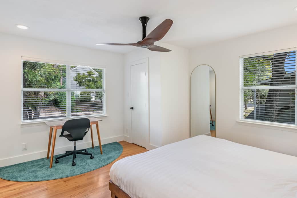 Bright workspace with a view: Ignite your productivity with Austin's creative spark.