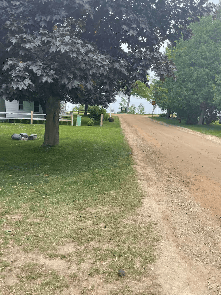 Short walk to the lake