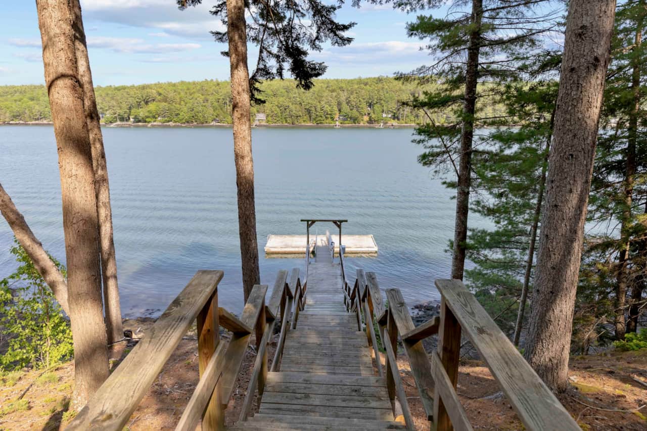 View of the dock