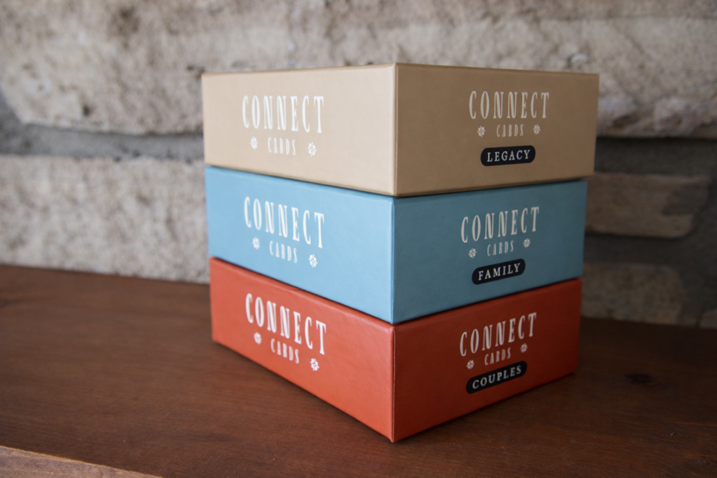 Enjoy conversation cards for family and guest connection. Enjoy conversation cards for family and guest connection.