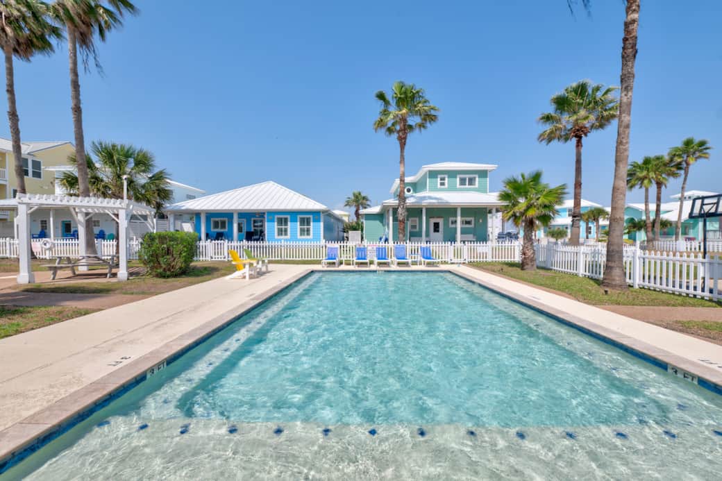 FD pool looking at our houses 2