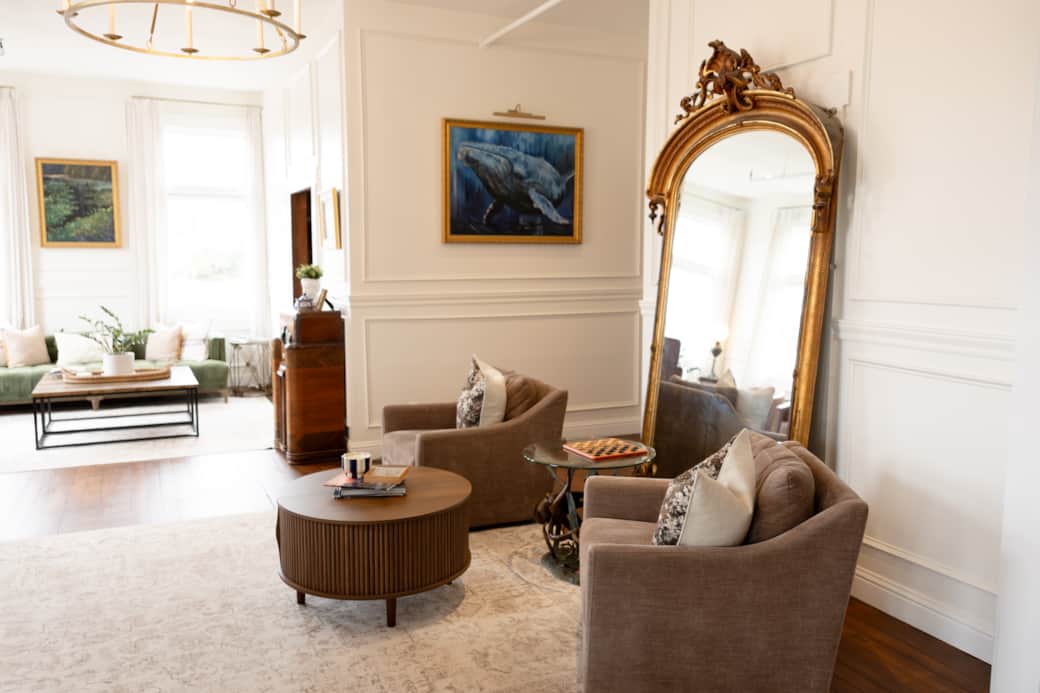 The Lobby at The Grey Whale Inn