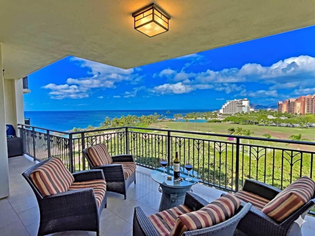 B-802 Ocean View from the Lanai