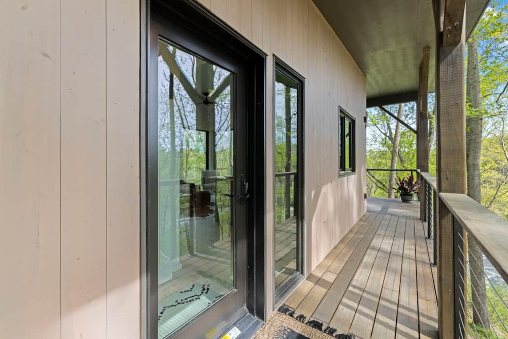 Blue Heron Entry and Wraparound Porch