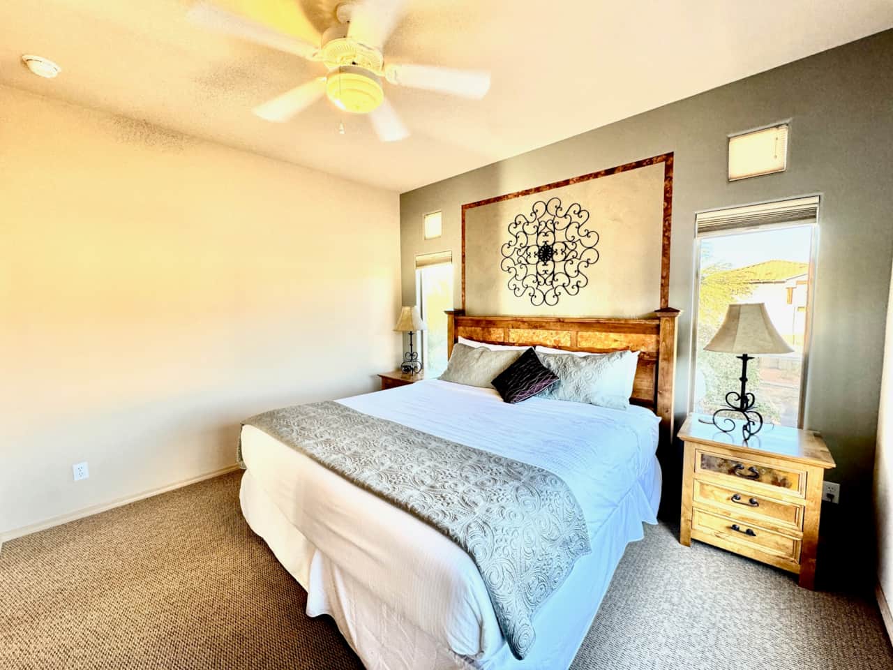 Master Bedroom with King