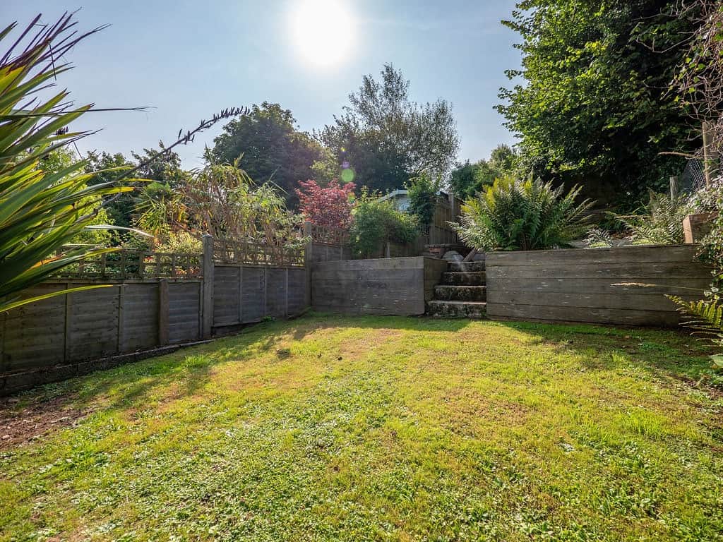 Tiered garden at Kennford
