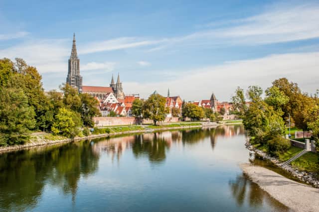 Blick auf Ulm und das Ulmer Münster