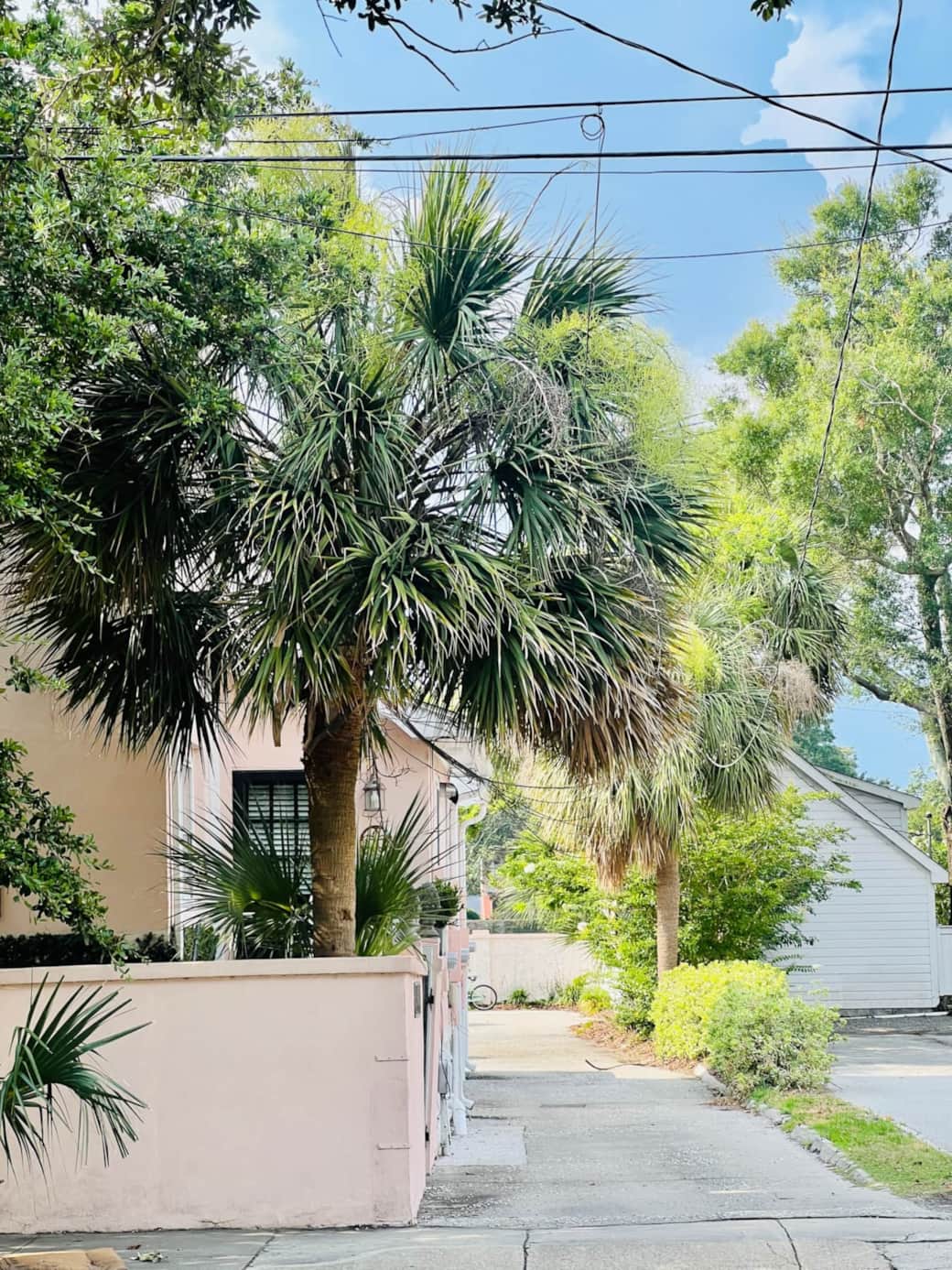 Rear Entrance to Off Street Parking Lot