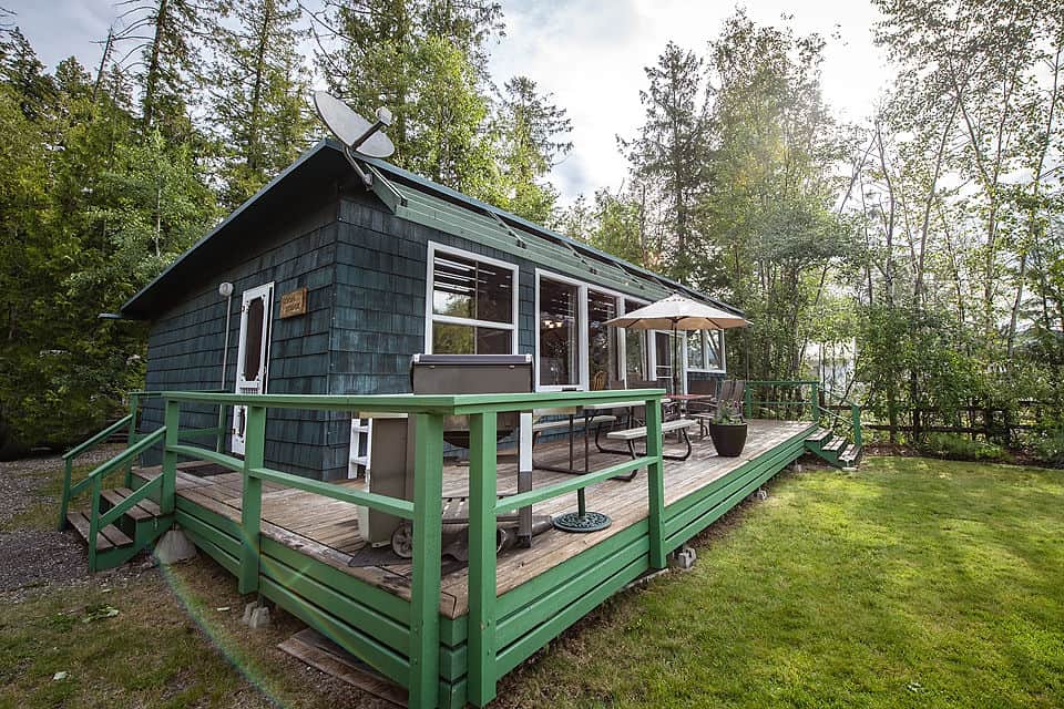 Exterior and deck