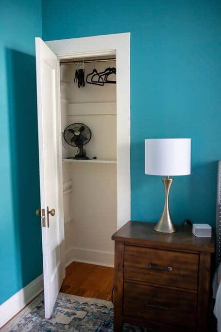 Bedroom #1: Closet Bedroom #1: Closet