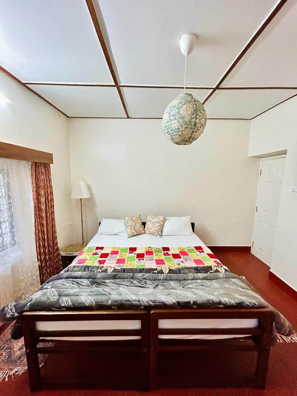 Springdale villa 1st bedroom bed view