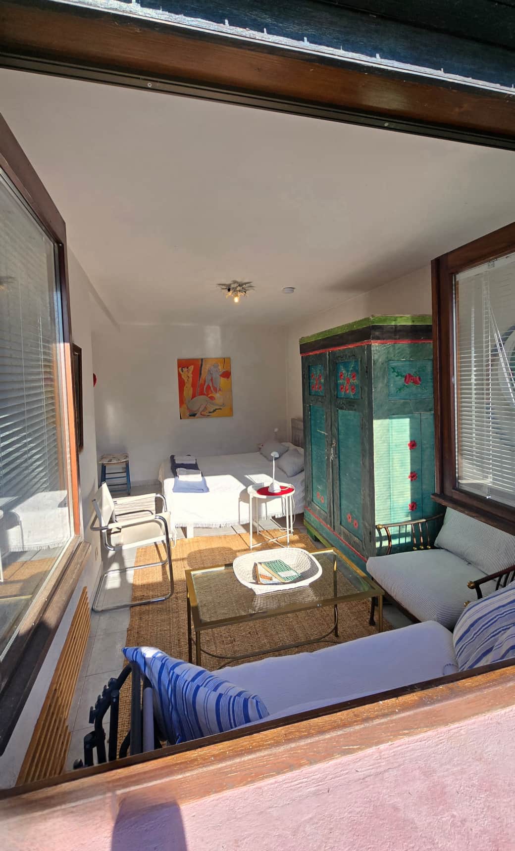 Bedroom from outside