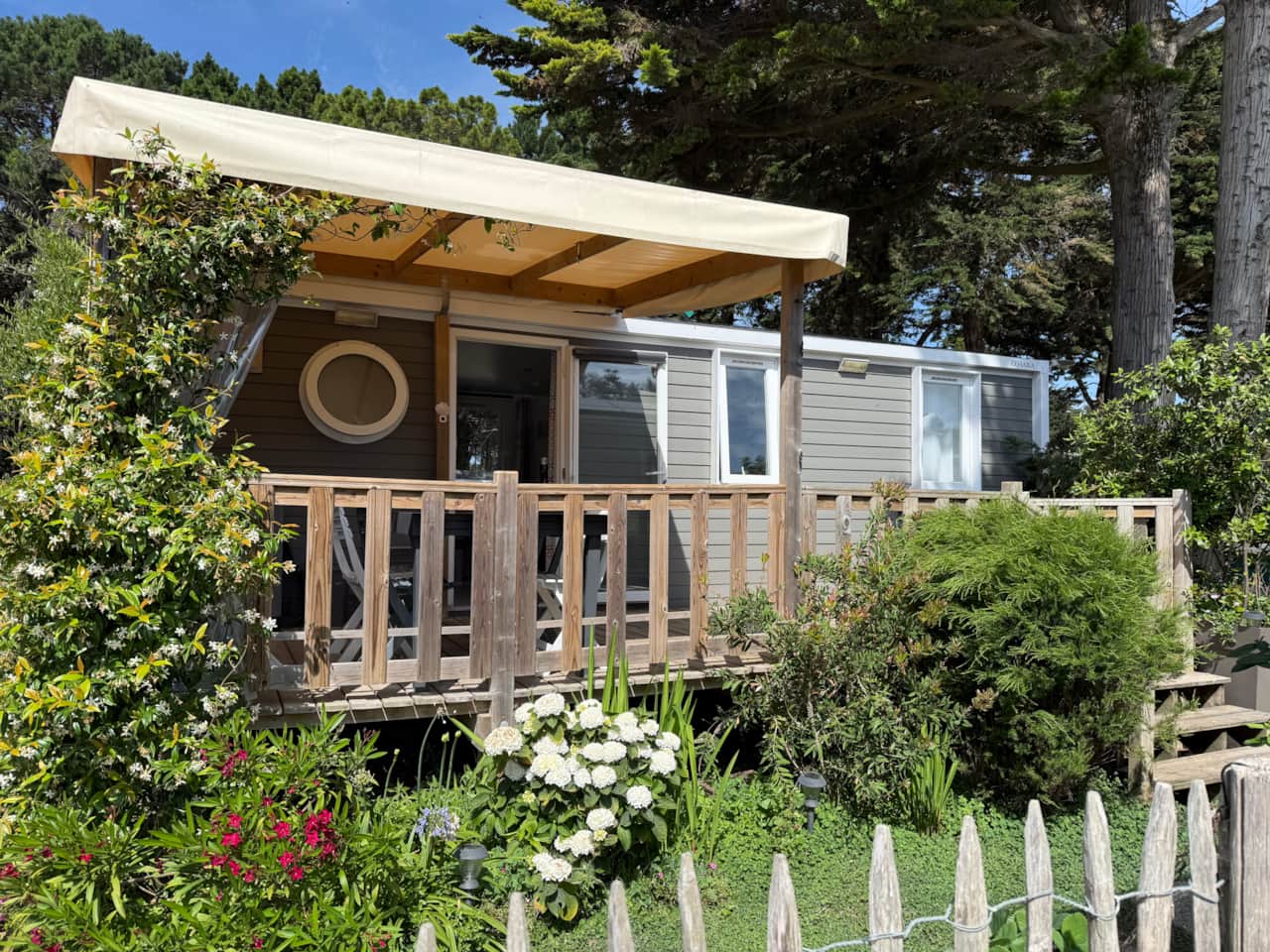 Mobilhome vue mer