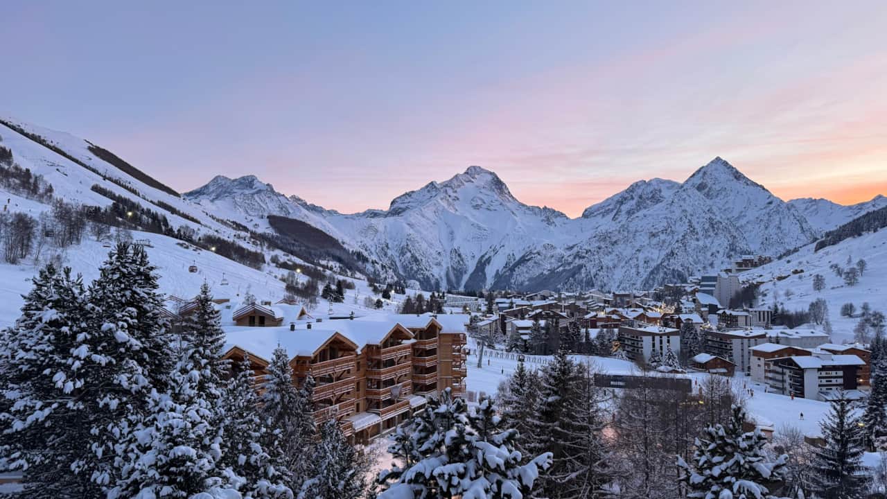 Vue balcon Glacier Muzelle