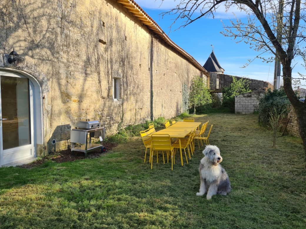 Jardin privatif du gîte 