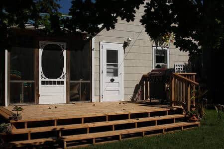 Open Deck with BBQ