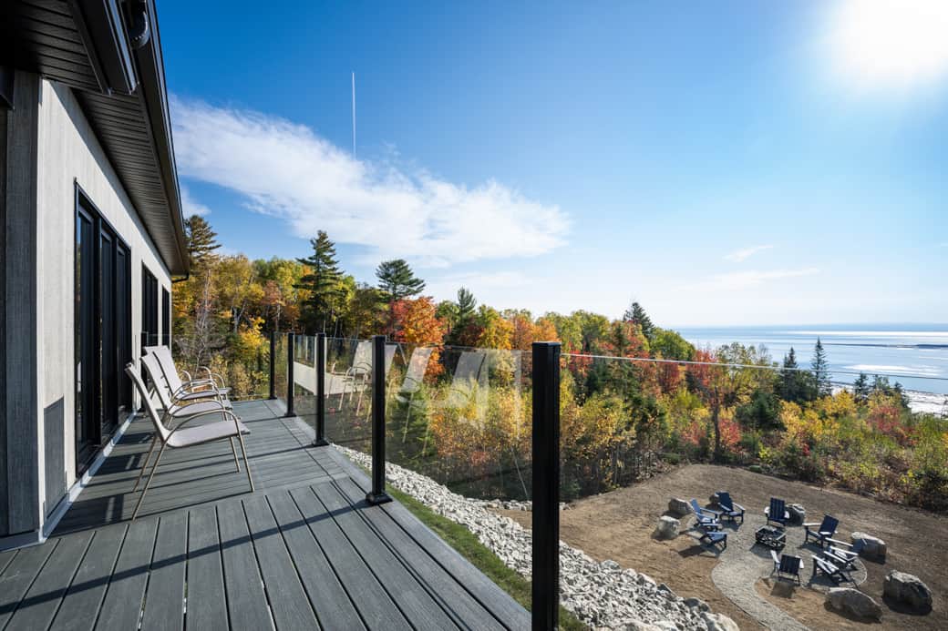Extérieur et vue, automne