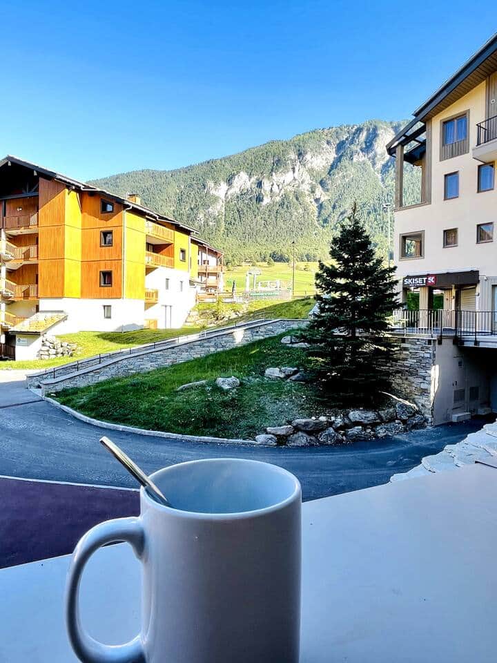 Vue depuis le balcon Vue depuis le balcon