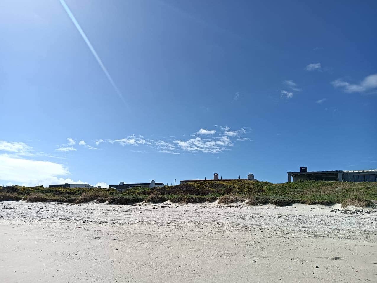 Front view of bungalows - Sea Front Row