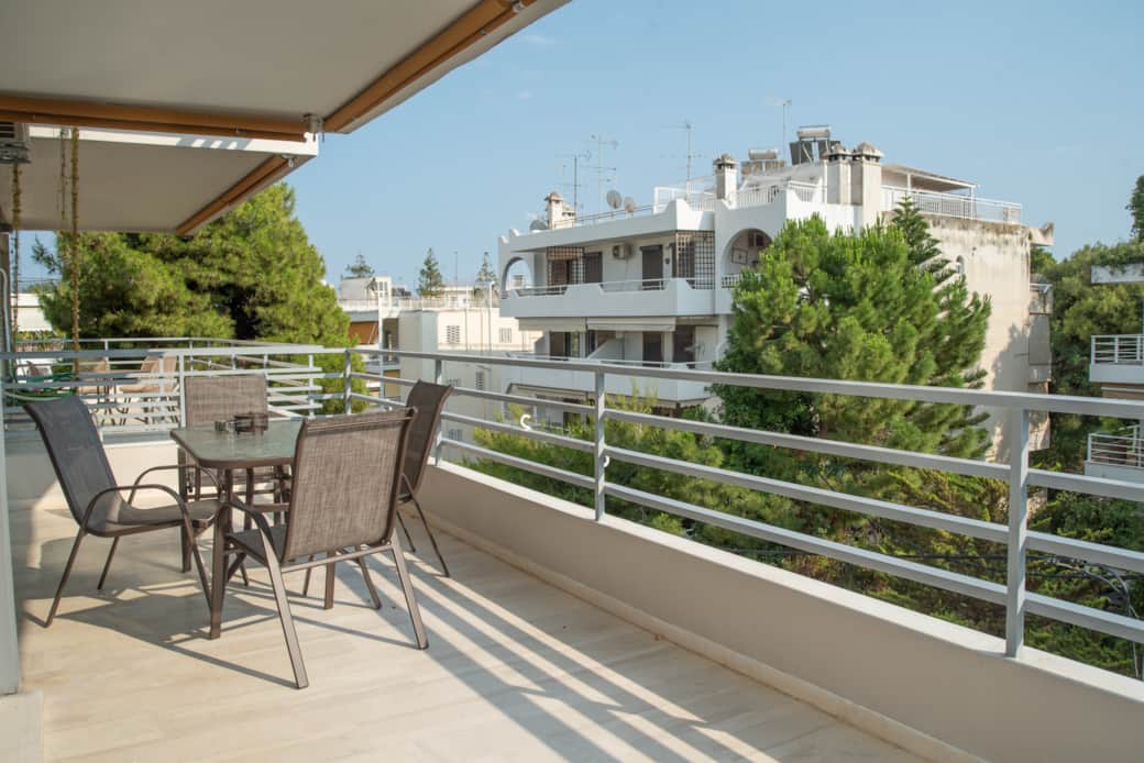 Outdoor wide area in balcony