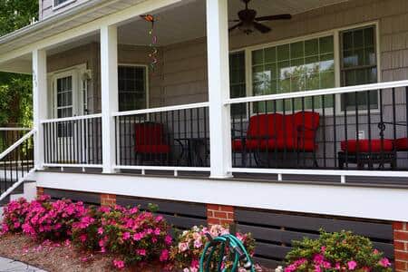 Front Porch with seating