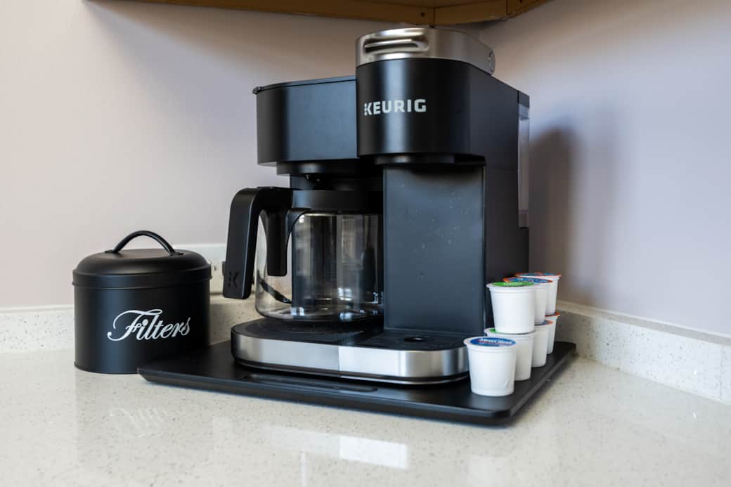 But first, coffee!