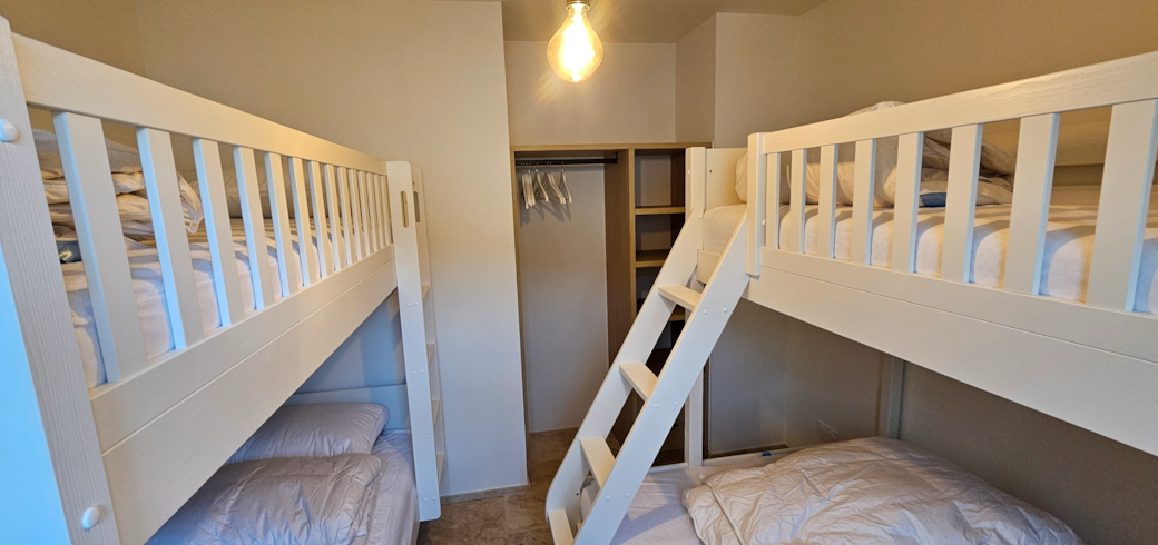 Bedroom with bunk beds Bedroom with bunk beds