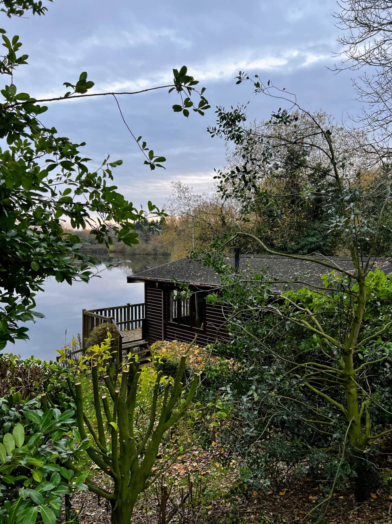 Peeking down towards your cabin.