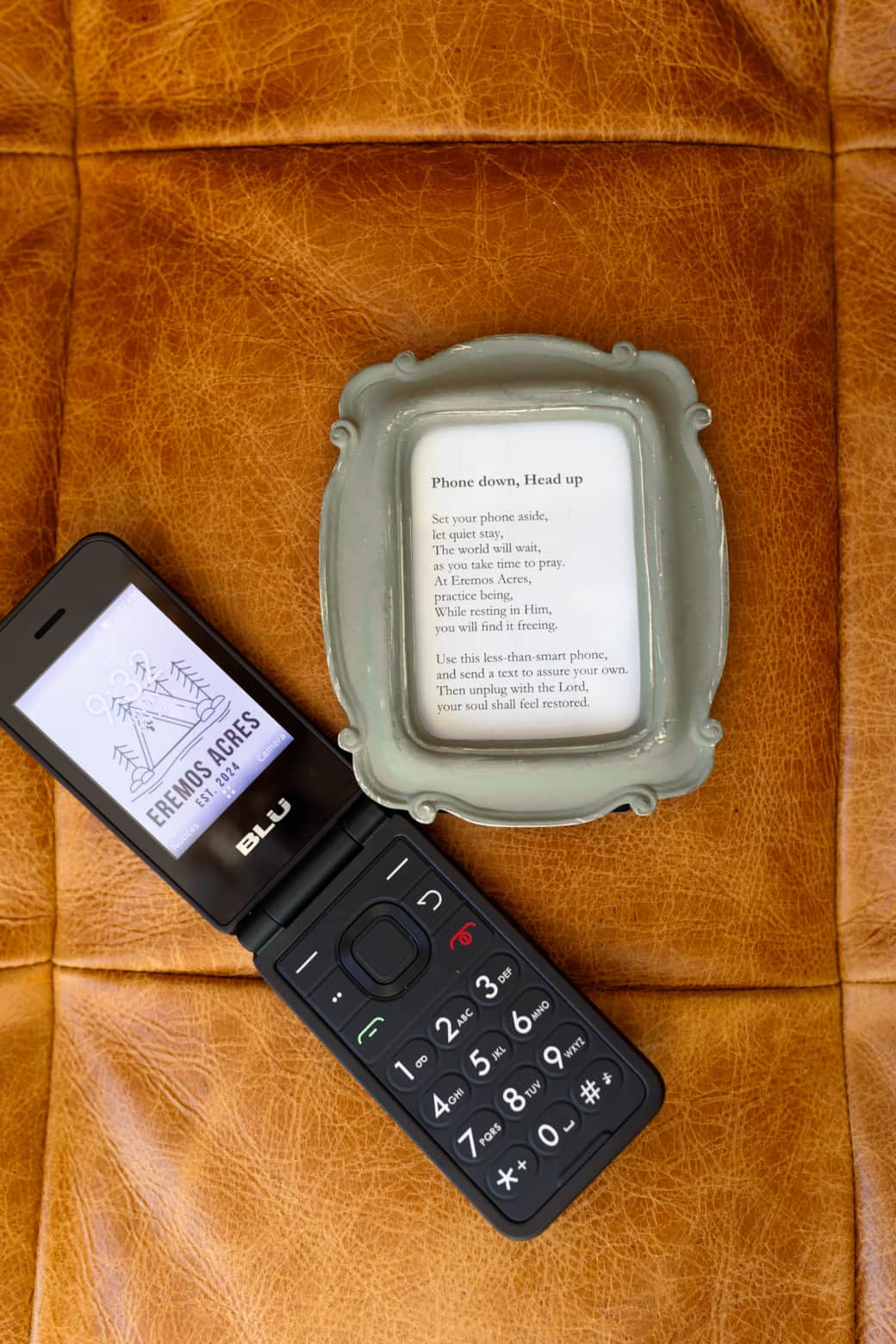 Disconnect with our "cabin phone"