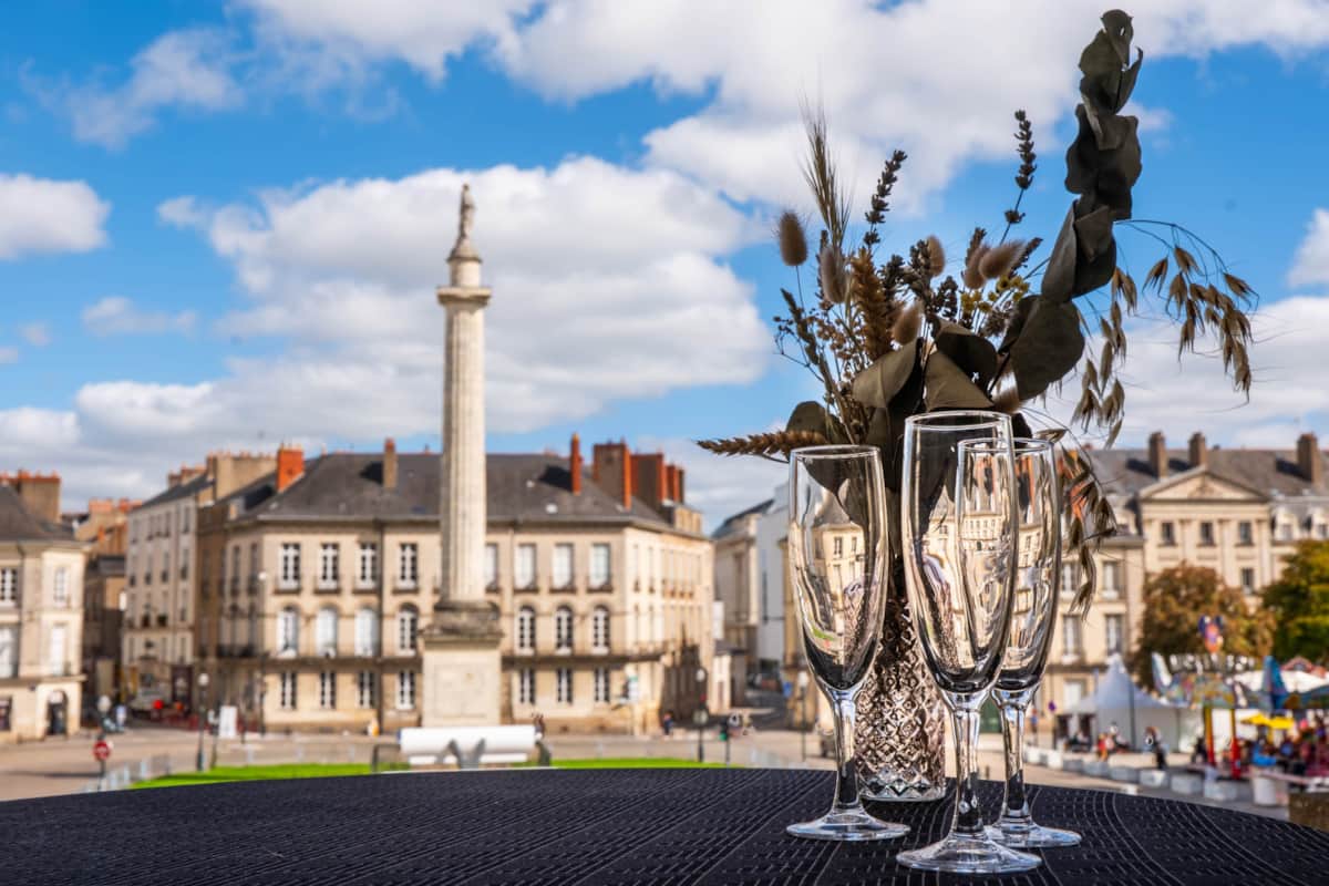 Terrasse des Salons de la Plume - Nantes