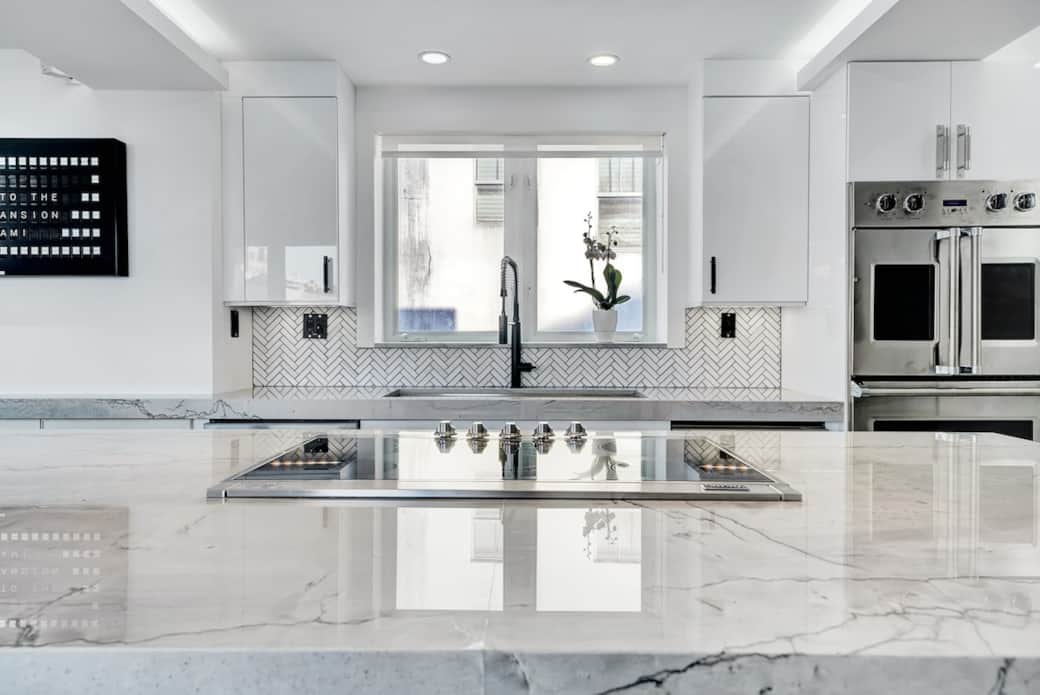 3rd FLOOR: KITCHEN. 30 foot island. Viking appliances (double oven, warmer, full fridge, wine fridge, dishwasher, drawer microwave, 6 burner cooktop with retractable vent, dishwasher), built-in Miele espresso machine. 48 inch sink. 3rd FLOOR: KITCHEN. 30 foot island. Viking appliances (double oven, warmer, full fridge, wine fridge, dishwasher, drawer microwave, 6 burner cooktop with retractable vent, dishwasher), built-in Miele espresso machine. 48 inch sink.