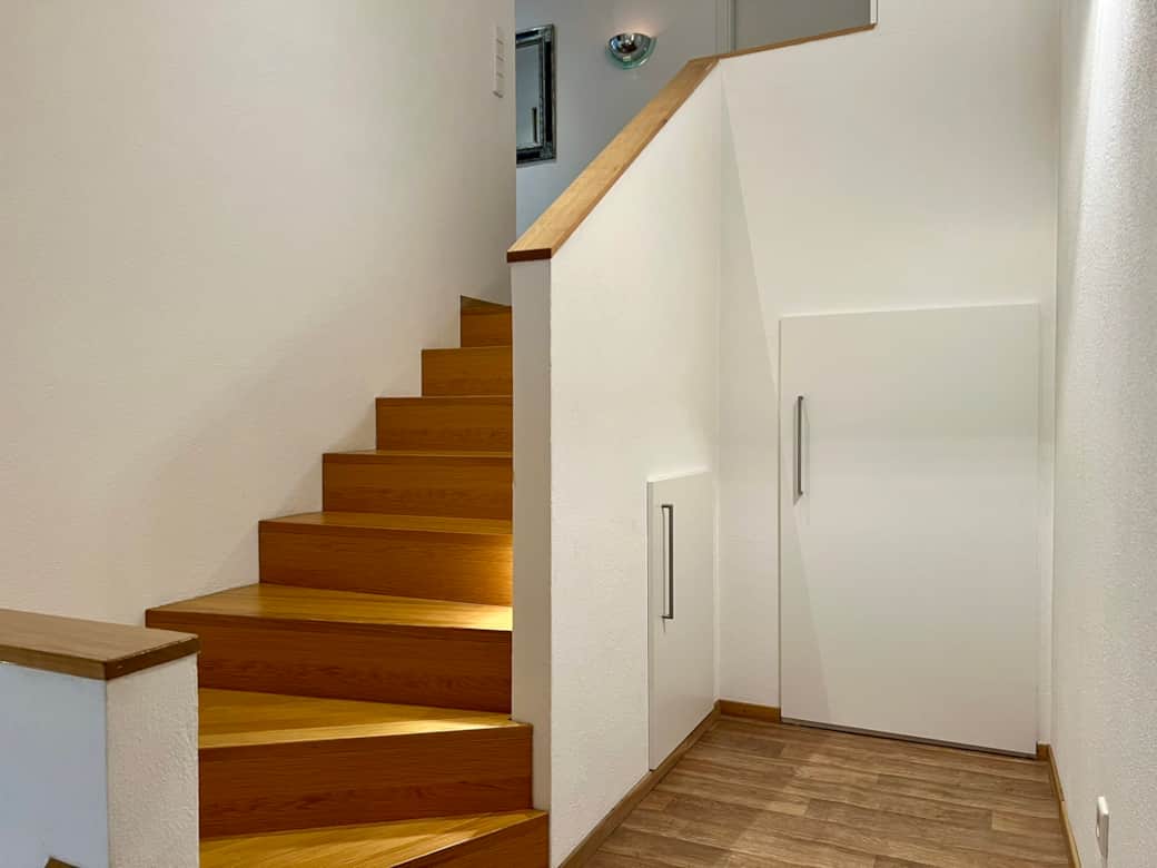 Treppe zur Wohnung