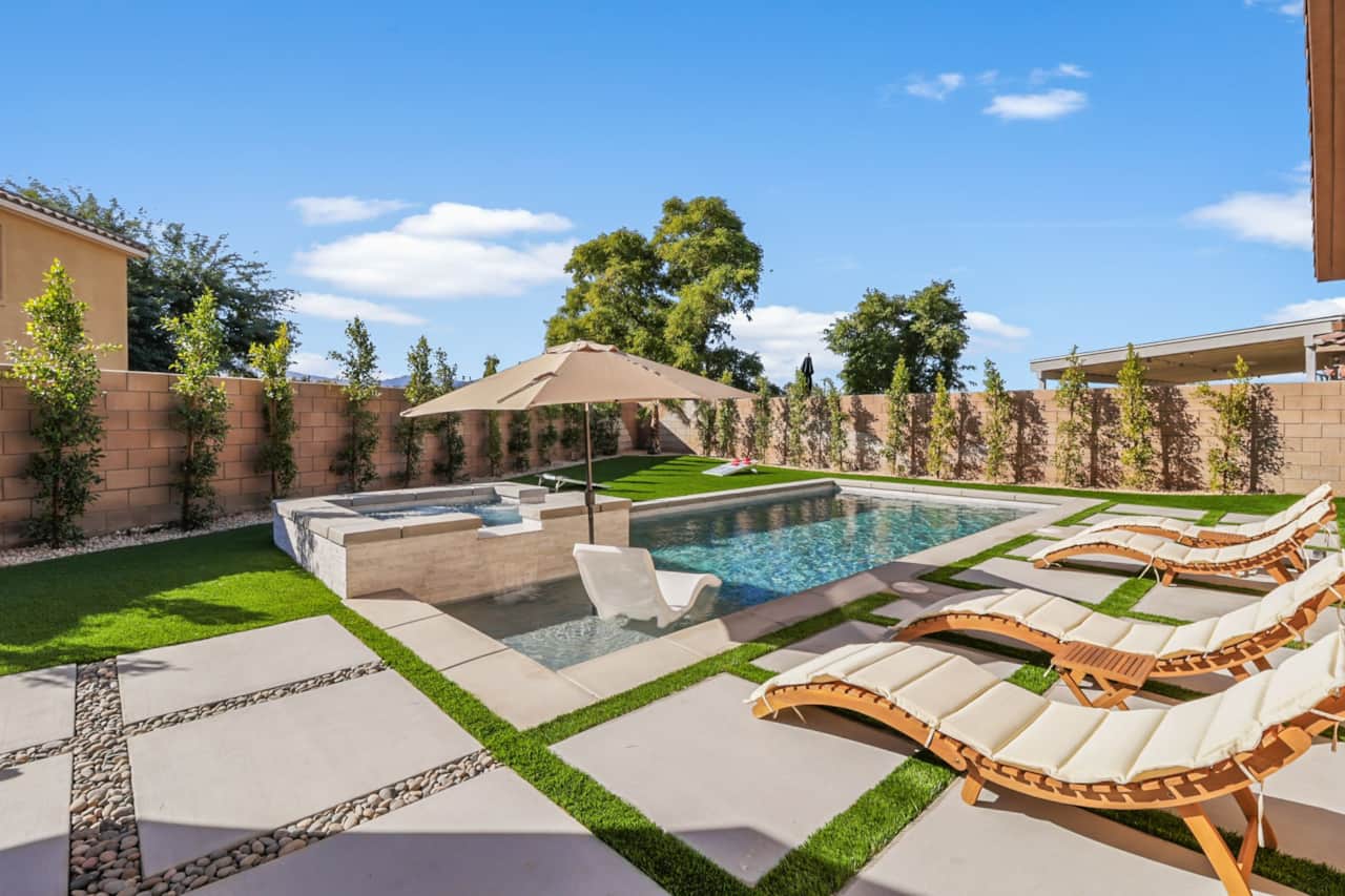 Luxurious Backyard! With Heated Pool Options! Inquire now!