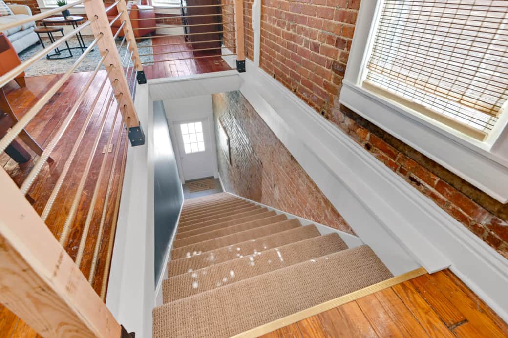 Stairs to the loft