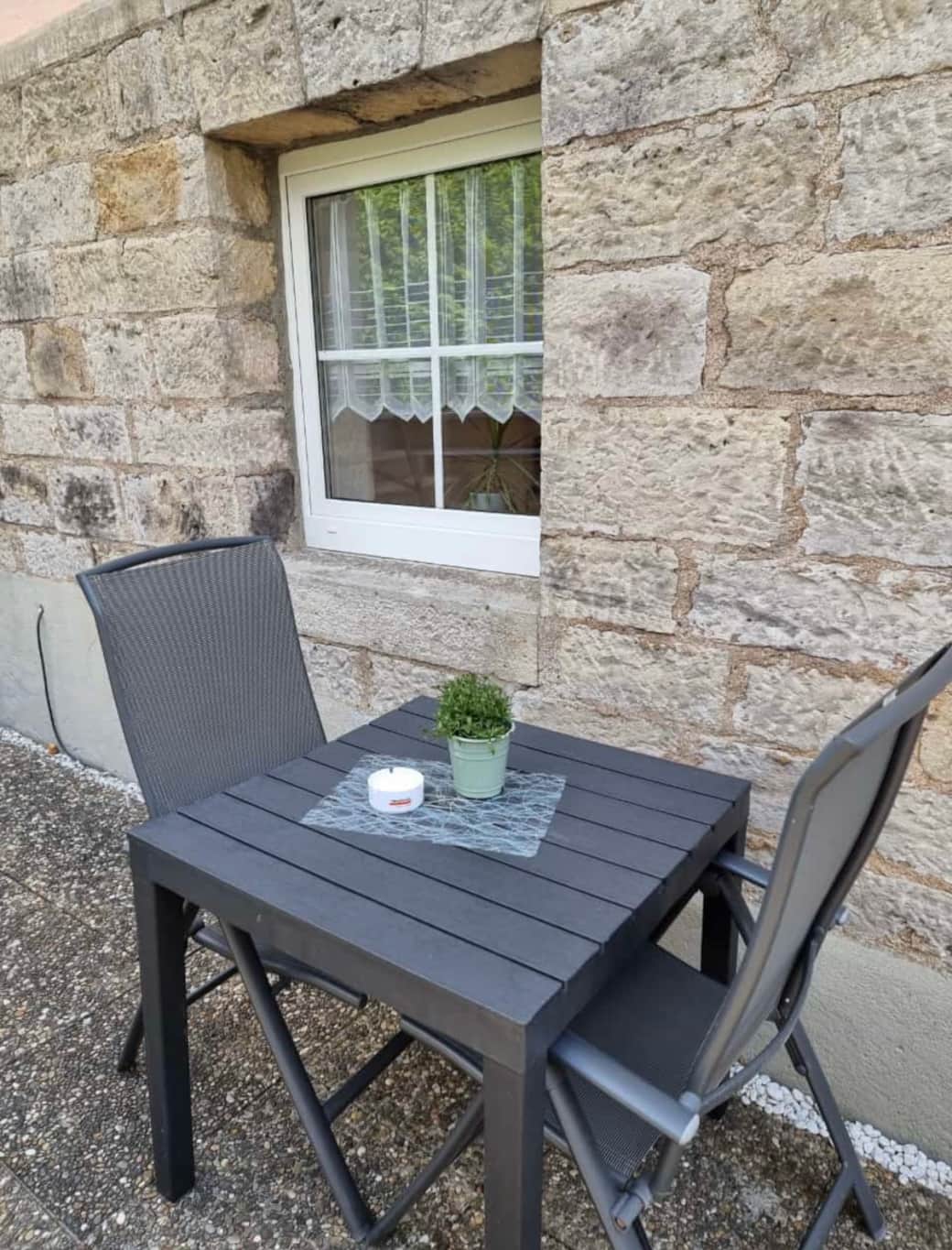 Sitzecke im Außenbereich