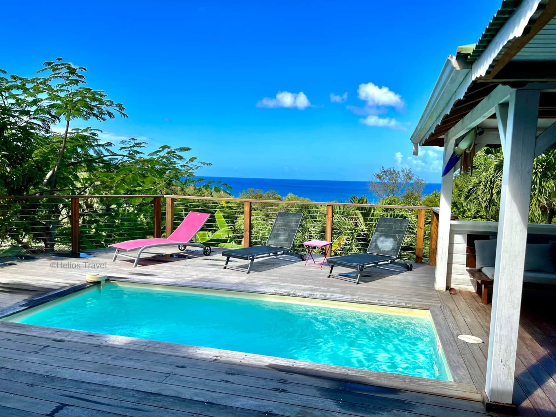 Villa Orsalina. Deshaies vue mer, 3 chambres, piscine Villa in Deshaies