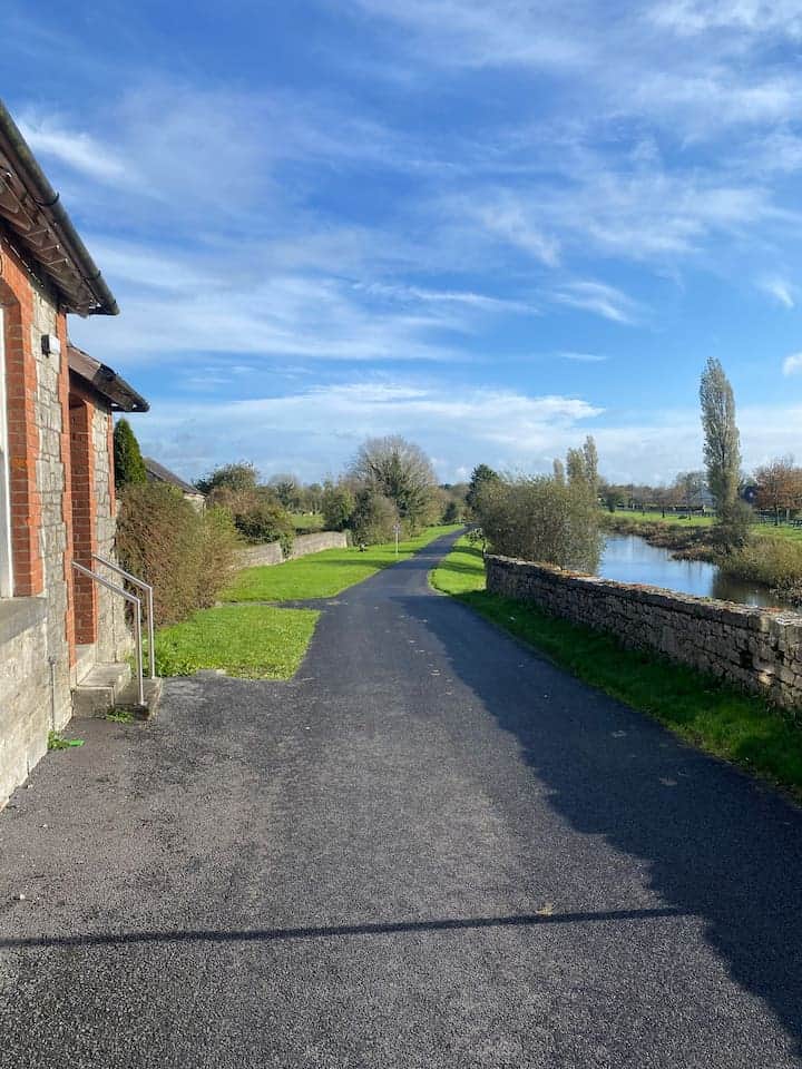 Beautiful walking and cycling trails on the Grand Canal Greenway Beautiful walking and cycling trails on the Grand Canal Greenway
