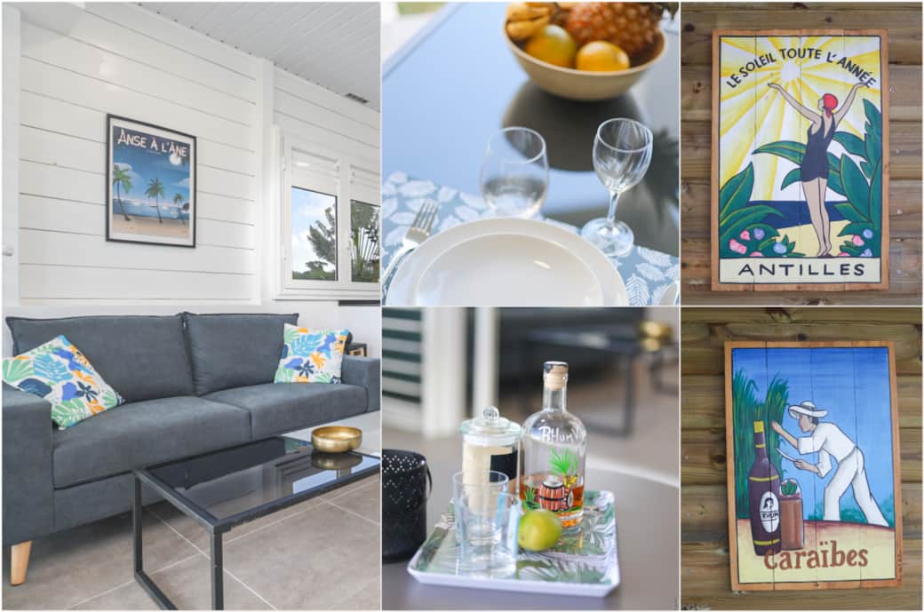Une décoration soignée moderne d'inspiration caribéenne