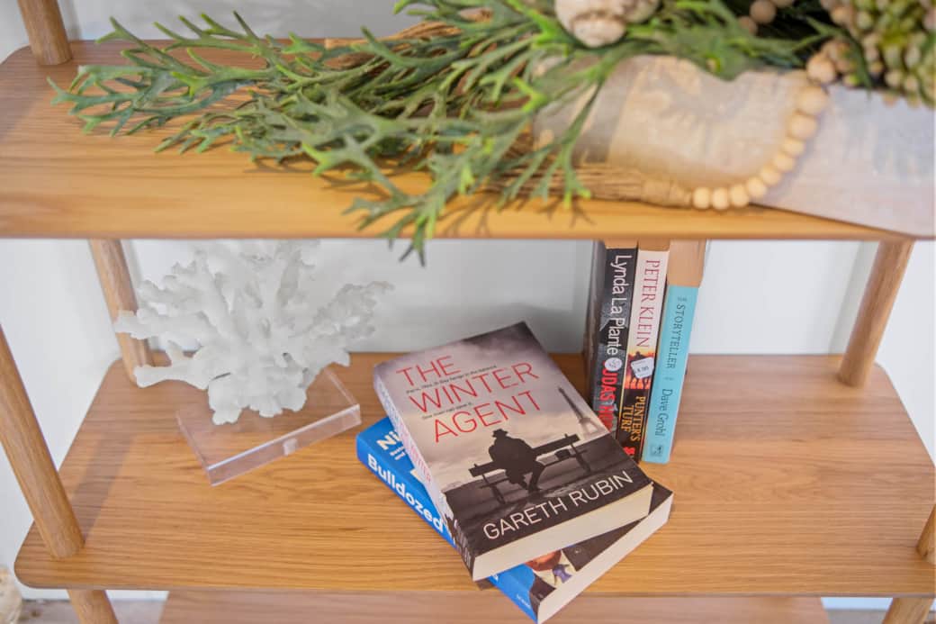 Downstairs - bookcase